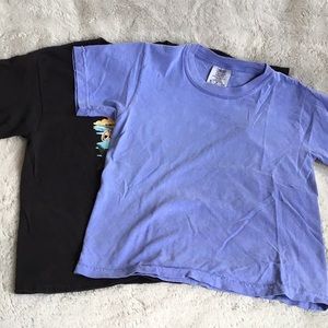 Two short sleeve tee shirts